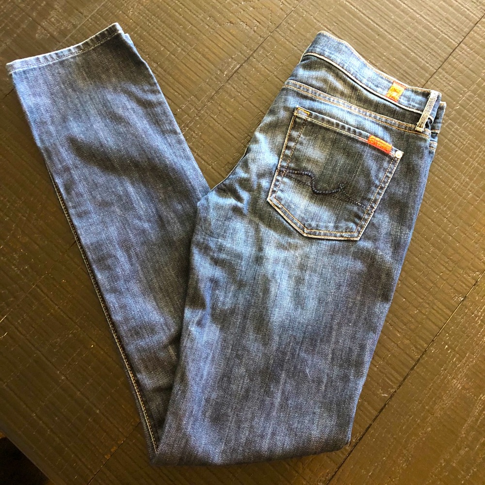 7 For All Mankind Women’s Straight Leg Jeans 29